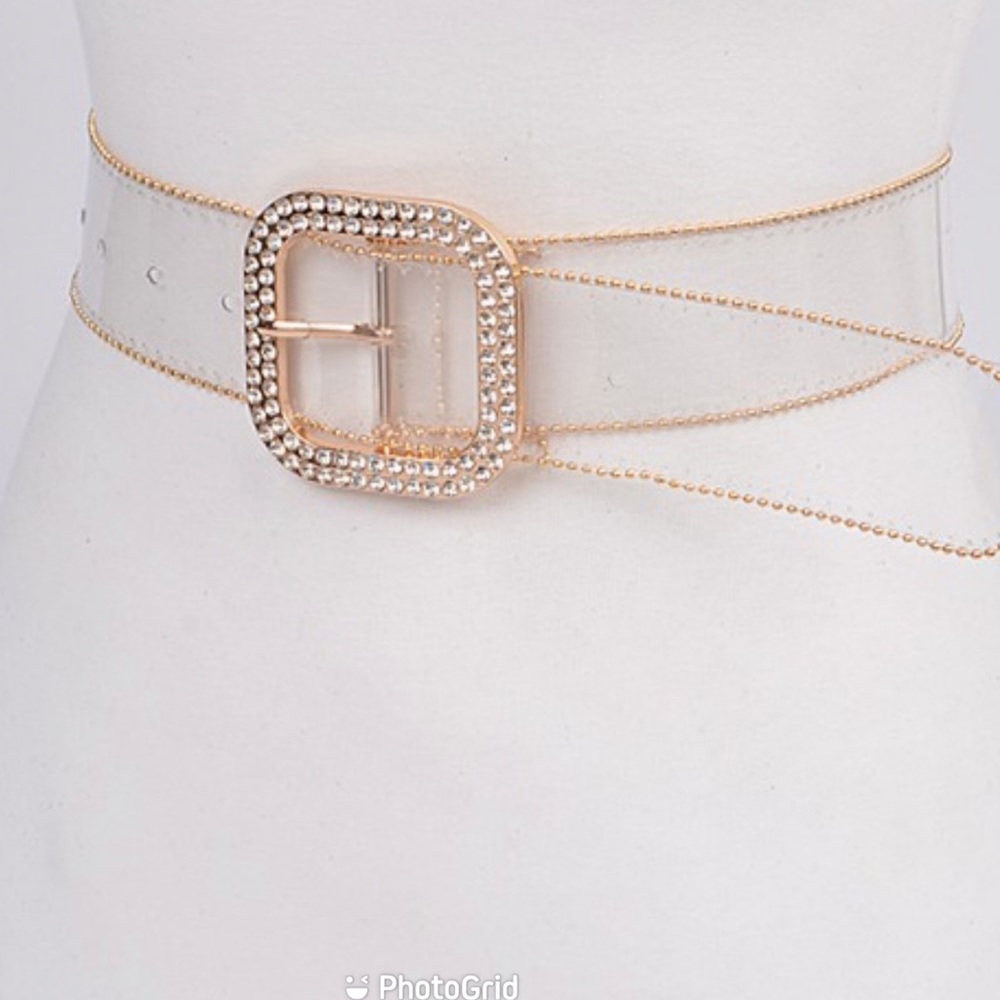 Rhinestone belt
